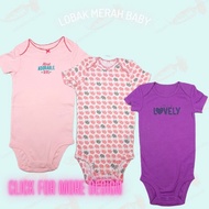 6-9m Baby Girl Boy Romper | Baju Baby | Baby Clothes | Baju Bayi