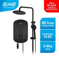 ALPHA EVO i Rain Shower Instant Water Heater DC Pump