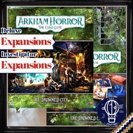 Arkham Horror LCG The Drowned City Campaign Expansion / Investigator Expansion ห่อของขวัญฟรี [บอร์ดเ