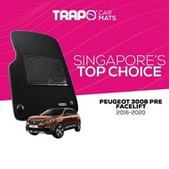Trapo Car Mat for Peugeot 3008 (2016-2020) | Anti-Slip | Waterproof | Custom Made | Odour Free