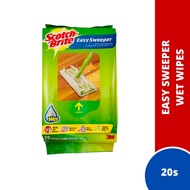 3M Scotch-Brite Easy Sweeper Wet Wipes