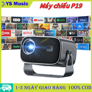 Máy chiếu mini 4K P19 máy chiếu xem phim Full HD Điều chỉnh 360° Android13.0 độ sáng cao kết nối wif