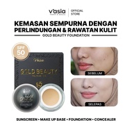 V'ASIA GOLD BEAUTY FOUNDATION - Bedak Asas Semulajadi