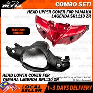 COMBO SET MTB HEAD UPPER COVER & LOWER COVER FOR YAMAHA LAGENDA SRL110 ZR