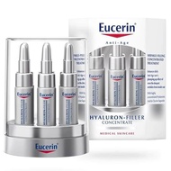 Eucerin Hyaluron Filler 3D Filler Concentrate Serum ยูเซอรีน ไฮยาลูรอน ฟิลเลอร์ คอนเซนเทรท เซรั่ม 5ml. x 3หลอด (No Box)