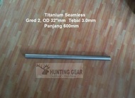 Titan -Tabung-pipa pcp- Pipa titanium -Tabung Titanium Seamless O
