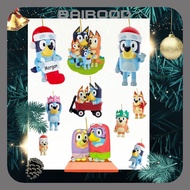 Bluey And Bingo Toys Blue Anime Dog Family Print Children Birthday Party Christmas Decoration Pendan