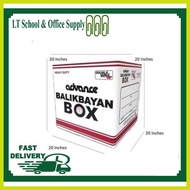 ✹ ✸ ✪ ✬ Double Wall White Heavy Duty Balikbayan Box Storage Box