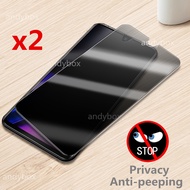 [2 Pcs] Red Magic 6 Pro / 5 / 5G / 5S / 3S / 3 / 2 / 1 / Mars Anti-peeping Screen Protector Redmagic 6 pro 5 5g 5s 3 3s 2 1 mars Nubia Play 5G / N3 / X / V18 Privacy 9H tempered glass protective film