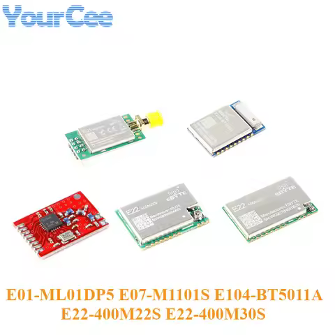 E01 ML01DP5 E07 M1101S E104 BT5011A E22 400M22S/400M30S 2.4G 2500M LoRa Wifi Wireless Module 433 470