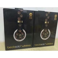 Beats solo3 wireless 布朗熊 無線藍芽 音樂 耳機 iPod iphone ipad專用 全新未拆封 限定版 耳罩式耳機 運動耳機