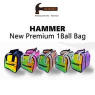 HAMMER New Premium Rainbow Hologram Bowling 1Ball Bag (5color)