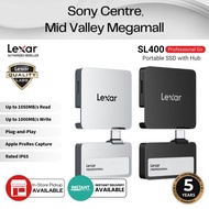 Lexar SL400 1TB Professional Go USB 3.2 Gen 2 Portable SSD with Hub