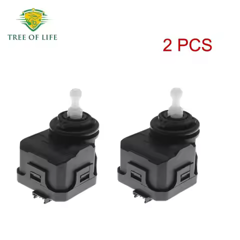 1/2x Front Headlight Level Adjustment Motor For AUDI A6 C5 1997-2005 SKODA Fabia I 6Y 1999-2007 6Y09