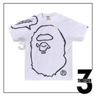 BAPE X Joshua Vides Ape Head Tee White Original