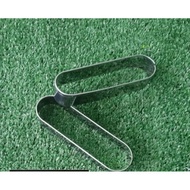 Mold eclair bread cutter, stainless steel eclair mold 12pcs