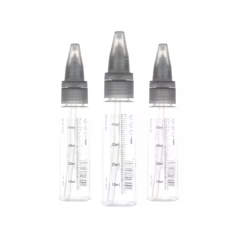 DSPIAE PT-AB Wash-Free Airbrush Accessories 50ml Paint Mixing Bottle 0.3/0.5mm Specialized Spray Nee