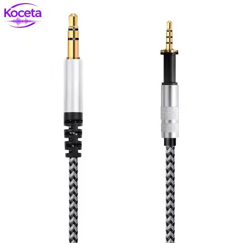 Koceta OFC K450 Copper Headphone Cable 3.5 HiFi Audio Upgrade Replacement On-Ear Headset Cable Wire 