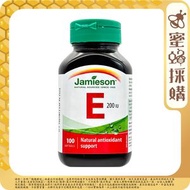 Jamieson - 自由基殺手維他命E 200 IU 100s (平行進口0321)