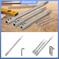 1Pc/3Pcs Ship Auger Extension Hole Saw Extension Chuck Steel Spade Drill Bit Extension for Adding Dr