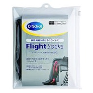 Dr. Scholl’s Flight Socks Cotton Feel, Size L, Black