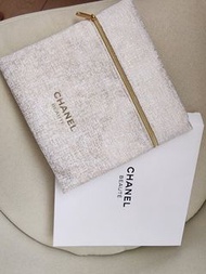 Chanel beaute 化妝包連包裝盒