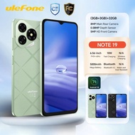 【Official shop】Ulefone Note 19 Phone Side Fingerprint Unlock FM Radio 3GB+32GB 5000mAh Battery 6.56 