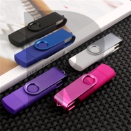 Rotating 2 in 1 OTG USB 2.0 High Speed Flash Drive 8GB 16GB 32GB 64GB 128GB 2TB Computer Hard Disk