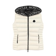 【二手】 MONCLER ALITERSE 帶帽羽絨背心，1A00022，尼龍材質，女款，二手