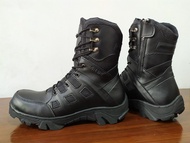 SEPATU Zimzam 511 PELAT BESI PDL PDH / Tactical Tinggi / Boots PDL / Outdoor 5.11 Black