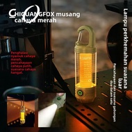 New 3-Color Mode Retro Camping Lantern LED Outdoor Light Type-C Rechargeable 1200mAh Battery 5W for 