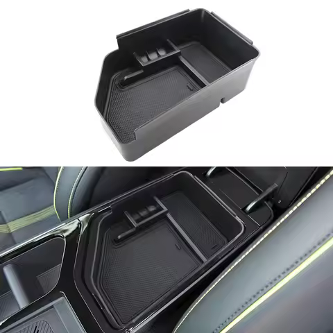 For Kia EV6 EV 6 2021 2022 2023 2024 2025 LHD Organizer Armrest Box Storage Tray Center Console Stow