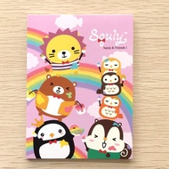 Squly & Friends 記事簿（彩虹）(D014SQS)