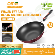 Medical stone wok Medical stone 30CM non-stick suitable for all types of stoves Advanced anti-melt h