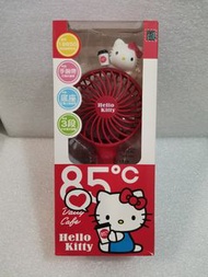 Hello Kitty  85度C 限量手提/座台風扇 ＋F19 手提/座台芭蕉扇 全新 $100＝2部風扇