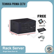Rak Server / Network Cabinet 6U/9U/22U Include Fan