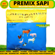 B COMPLEX TABLET USFA - Vitamin B Komplek Tablet Tingkatkan Pertumbuhan & Nafsu Makan Sapi Kambing