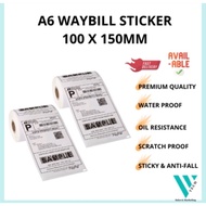 A6 WayBill Stickers (350 pcs)