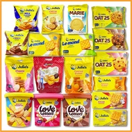 【Julie's】Biscuits 各种饼干零食 Oat 25/ Le-mond/ Biscuit Assorties/Peanut Butter/Sugar Cracker/Golden Cracker/Milk/Chocolate