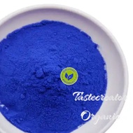 Blue Spirulina Powder 100g Organic 蓝色螺旋藻粉 Superfood Edible Blue Algae Protein Powder Phycocyanin Extract 蛋白