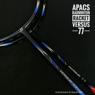 APACS Badminton Racket VERSUS 77 ( 100% Original ) 35LBS