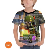 Plants vs clothes. Zombies 3D Kids Game Clothes #COWO-676