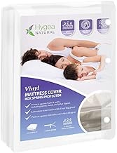 6 Gauge Vinyl Bed Bug Mattress Cover/Box Spring Cover by Hygea Natural- 100% Waterproof Encasement- 