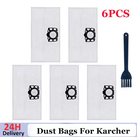 Dust Bags For Karcher 2.863-314.0 KFI 357 KA 40 WD2 Plus WD3 SE4002 Robot Vacuum Cleaner Replacement