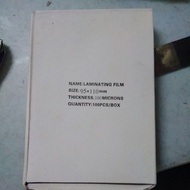 LAMINATING FILM 95X110MM