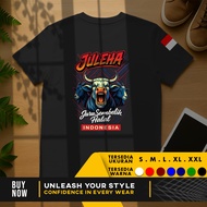 JULEHA T-Shirt, Indonesian Halal Slaughtering Trainer V.3 | Free Write Your Name | Cotton Combed 30s