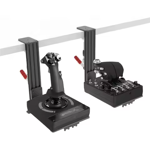Hot Sale - 2 Pack Desk Mount Hotas Mount Joystick Mount Compatible With Logitech X52/X52 Pro/X56/X56