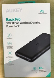 Aukey 10000mah wireless powerbank