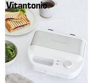 【時雨小舖】Vitantonio多功能計時鬆餅機 500B(雪花白)(附發票)