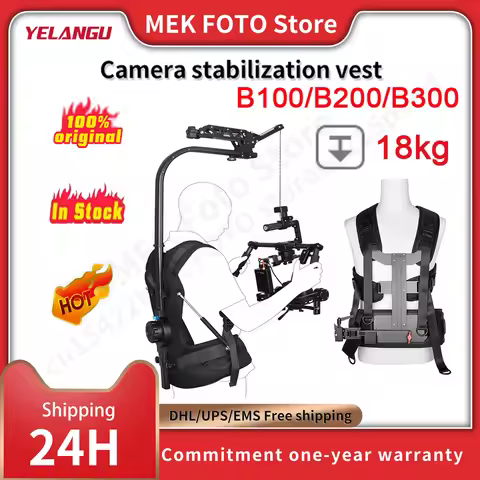 YELANGU Max Loading weight 18kg Easy Bear Rig Steadycam + Secerene a set for 3 Axis Gimbal Handheld 